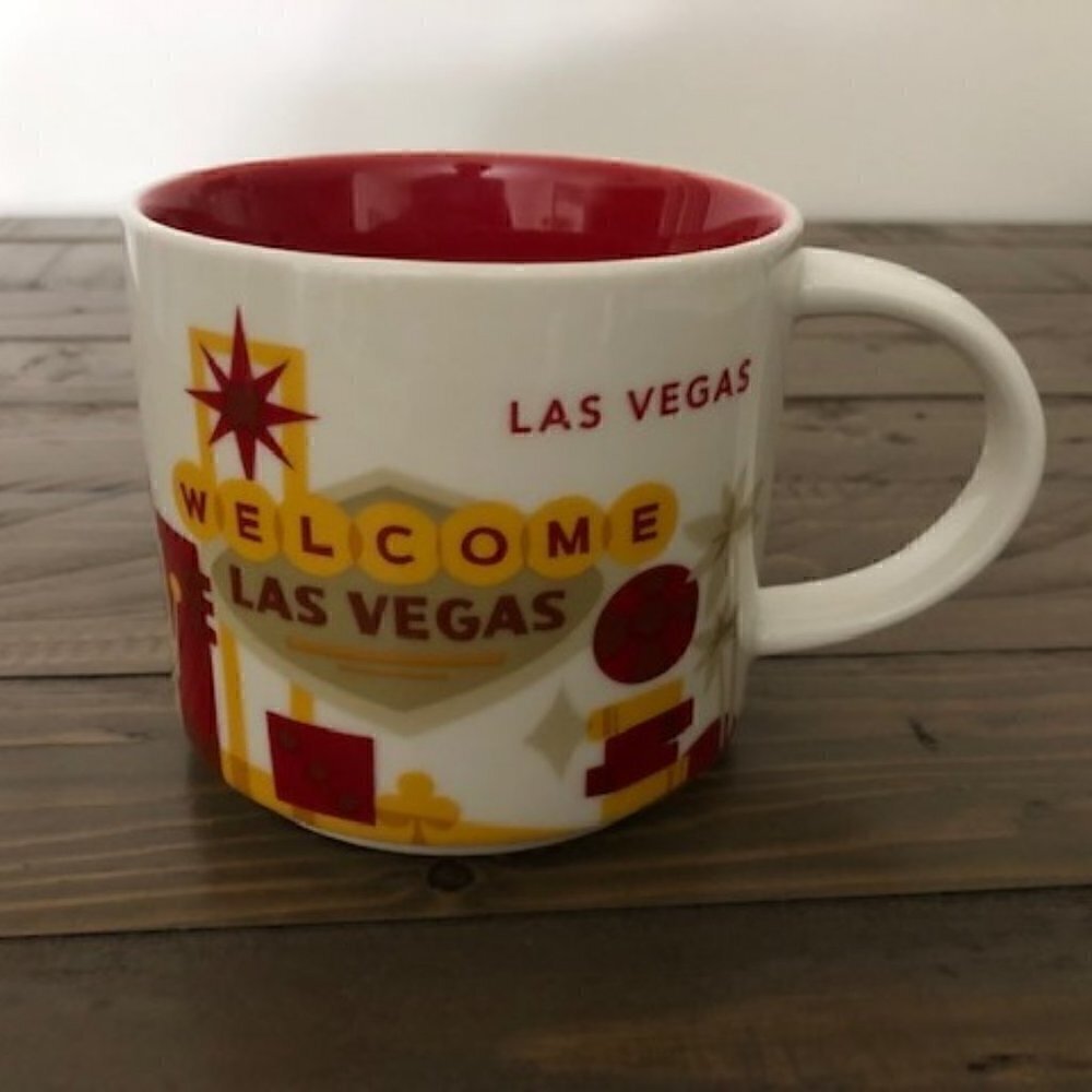 Starbucks Coffee You Are Here Las Vegas Mug 14 Oz (2015)